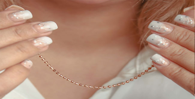گردنبند زنانه ژوپینگ کد AAB-56
