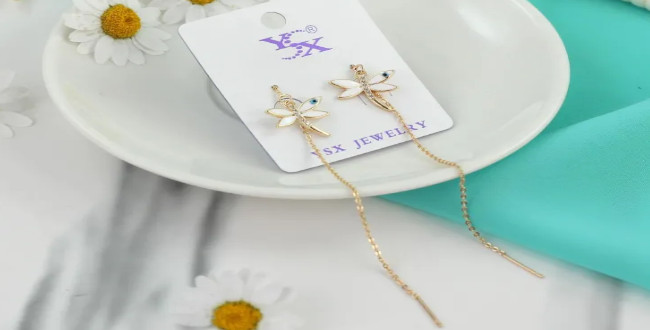 خرید گوشواره برای دو سوراخ گوش