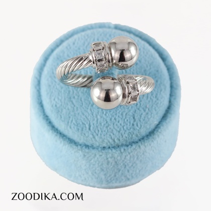 انگشتر زنانه وای اس ایکس مدل گوی کد AAE-186 انگشتر زنانه وای اس ایکس مدل گوی کد AAE-186
