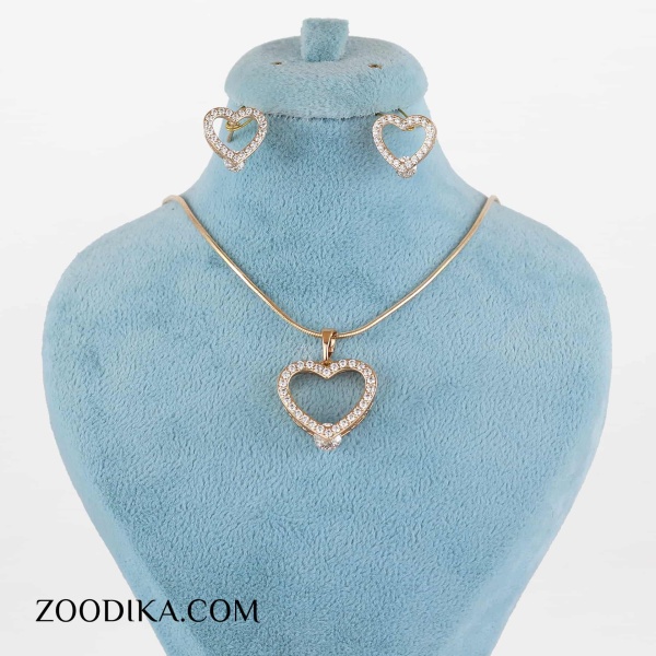 نیم ست زنانه ژوپینگ مدل قلب کد AAA-198 نیم ست زنانه ژوپینگ مدل قلب کد AAA-198
