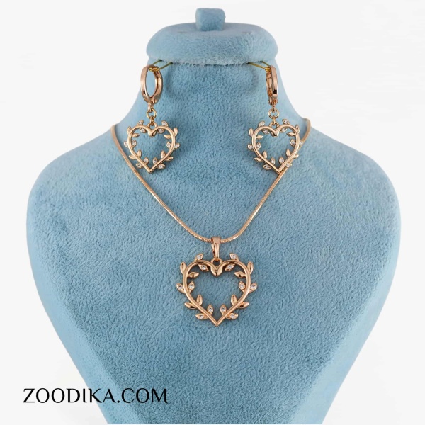 نیم ست زنانه ژوپینگ قلبی نیم ست زنانه ژوپینگ قلبی