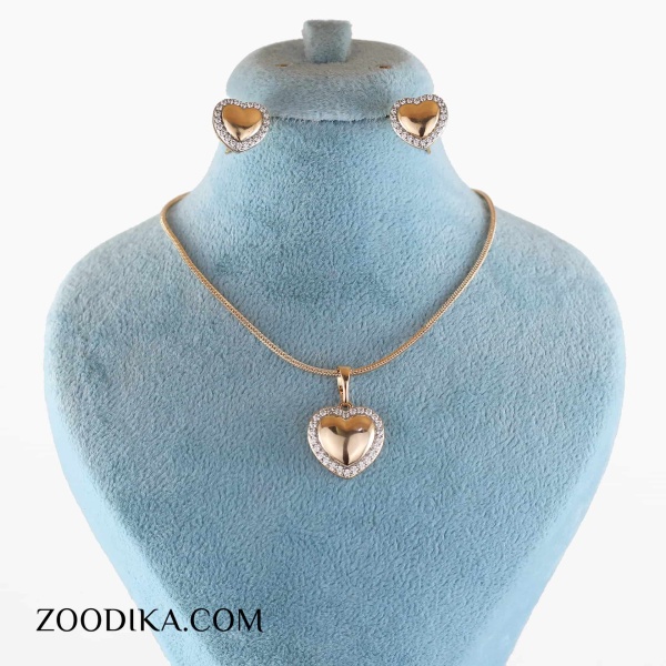 نیم ست زنانه ژوپینگ مدل قلب کد AAA-82 نیم ست زنانه ژوپینگ مدل قلب کد AAA-82