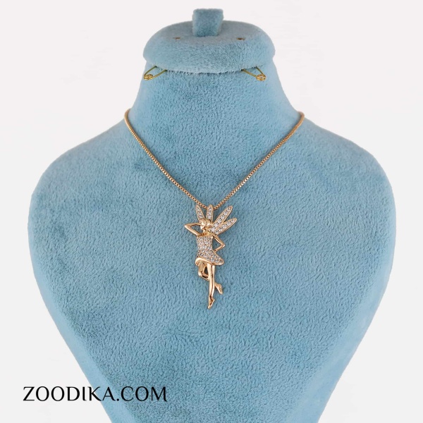 گردنبند زنانه ژوپینگ مدل فرشته گردنبند زنانه ژوپینگ مدل فرشته