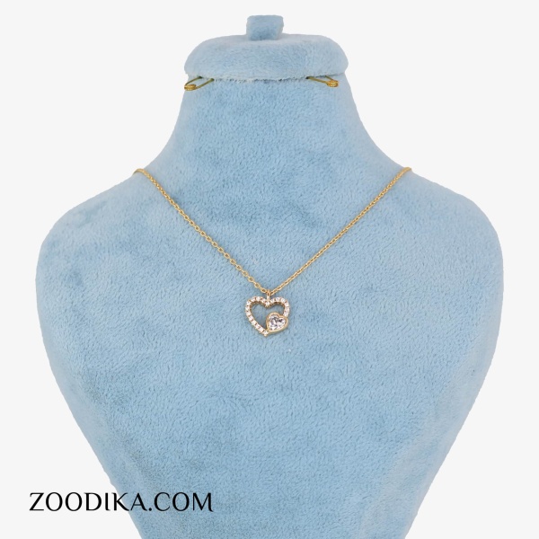 گردنبند دخترانه ژوپینگ قلبی گردنبند دخترانه ژوپینگ قلبی