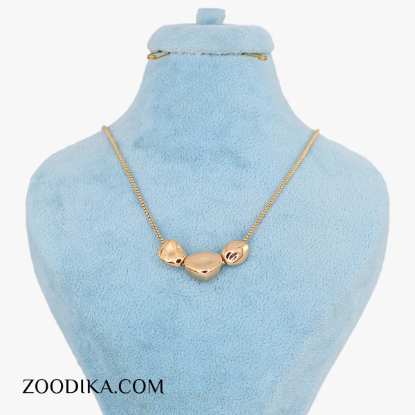 گردنبند دخترانه ژوپینگ ساده شیک گردنبند دخترانه ژوپینگ ساده شیک